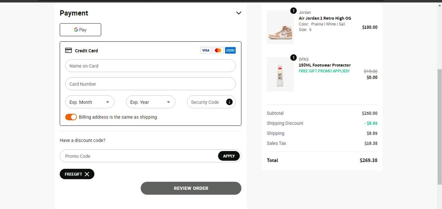 How to apply Snipes USA coupon code